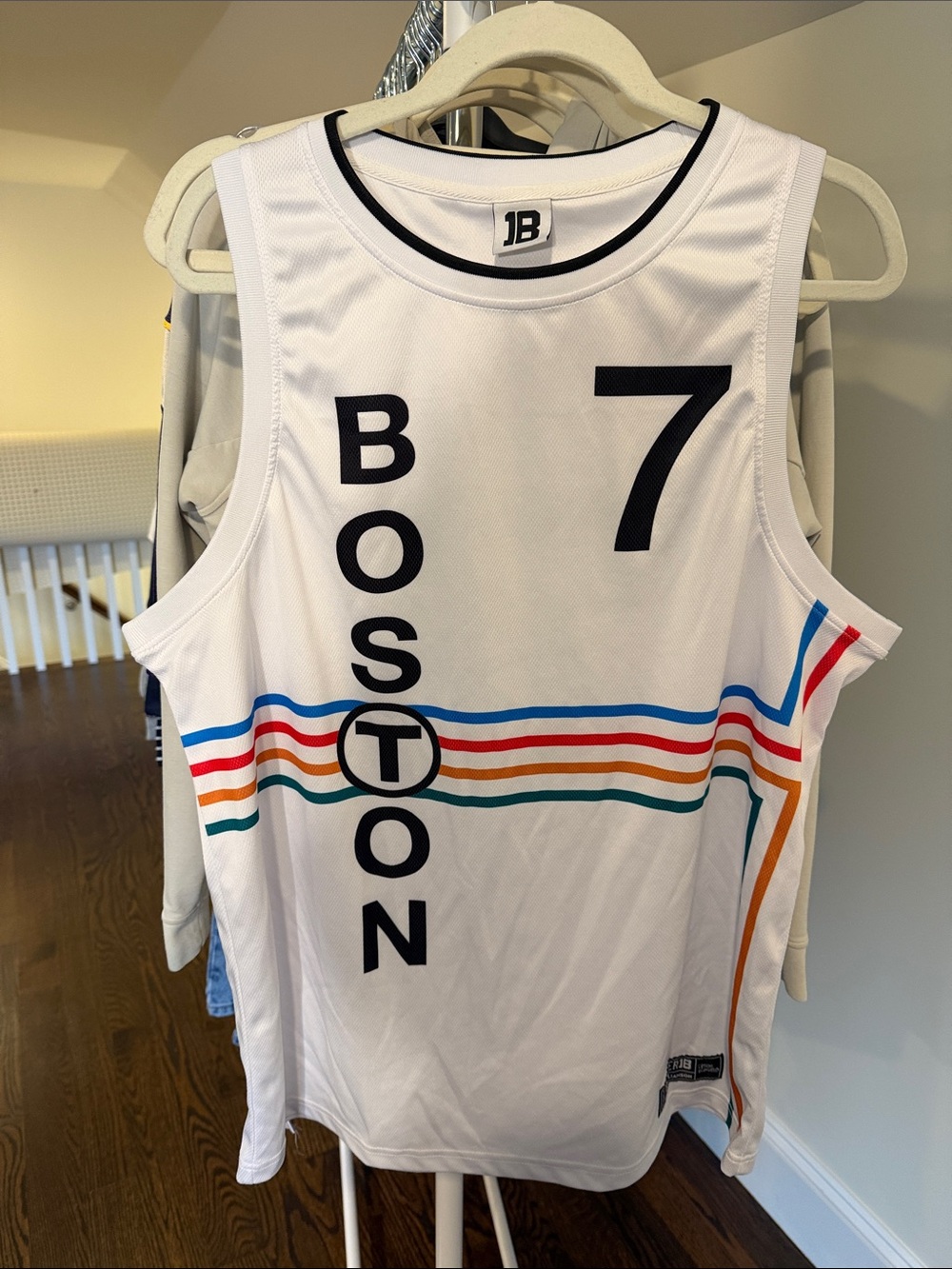 Wade + Williamson x Peter Rogers Boston MBTA Tatum #0 Jersey